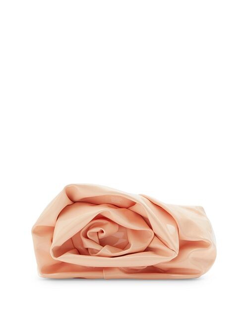

Розовый кожаный клатч Burberry, цвет Orange