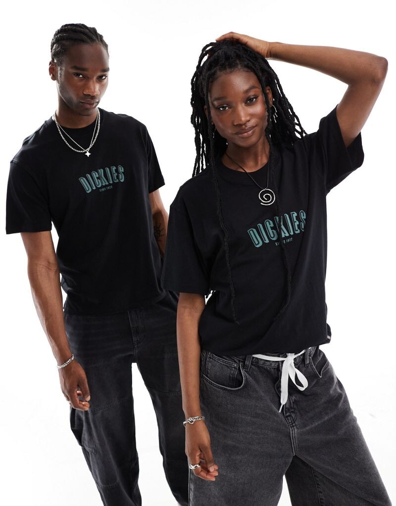 

Черная футболка с короткими рукавами Dickies Clarksville