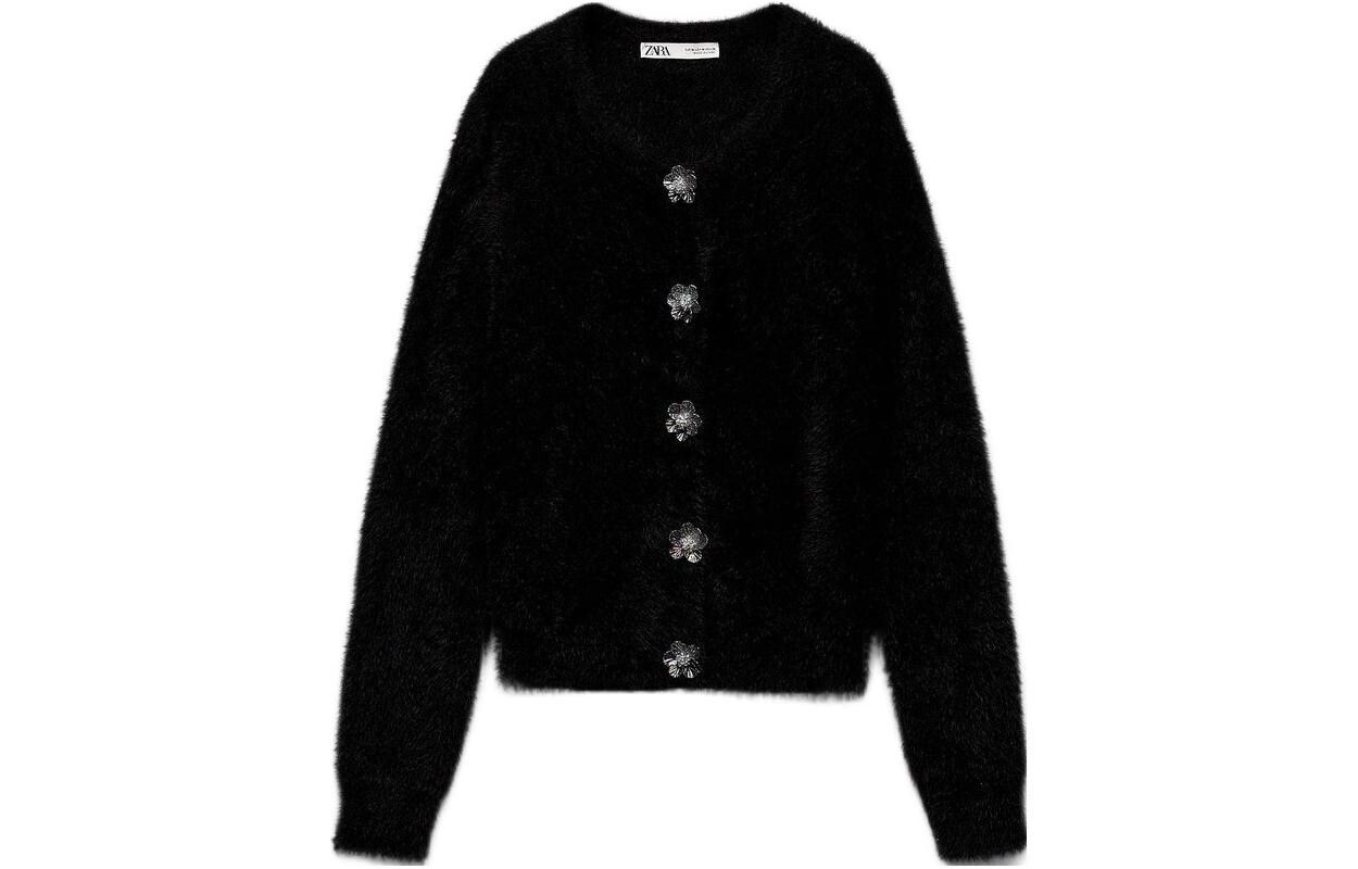 

Трикотаж женский черный Zara