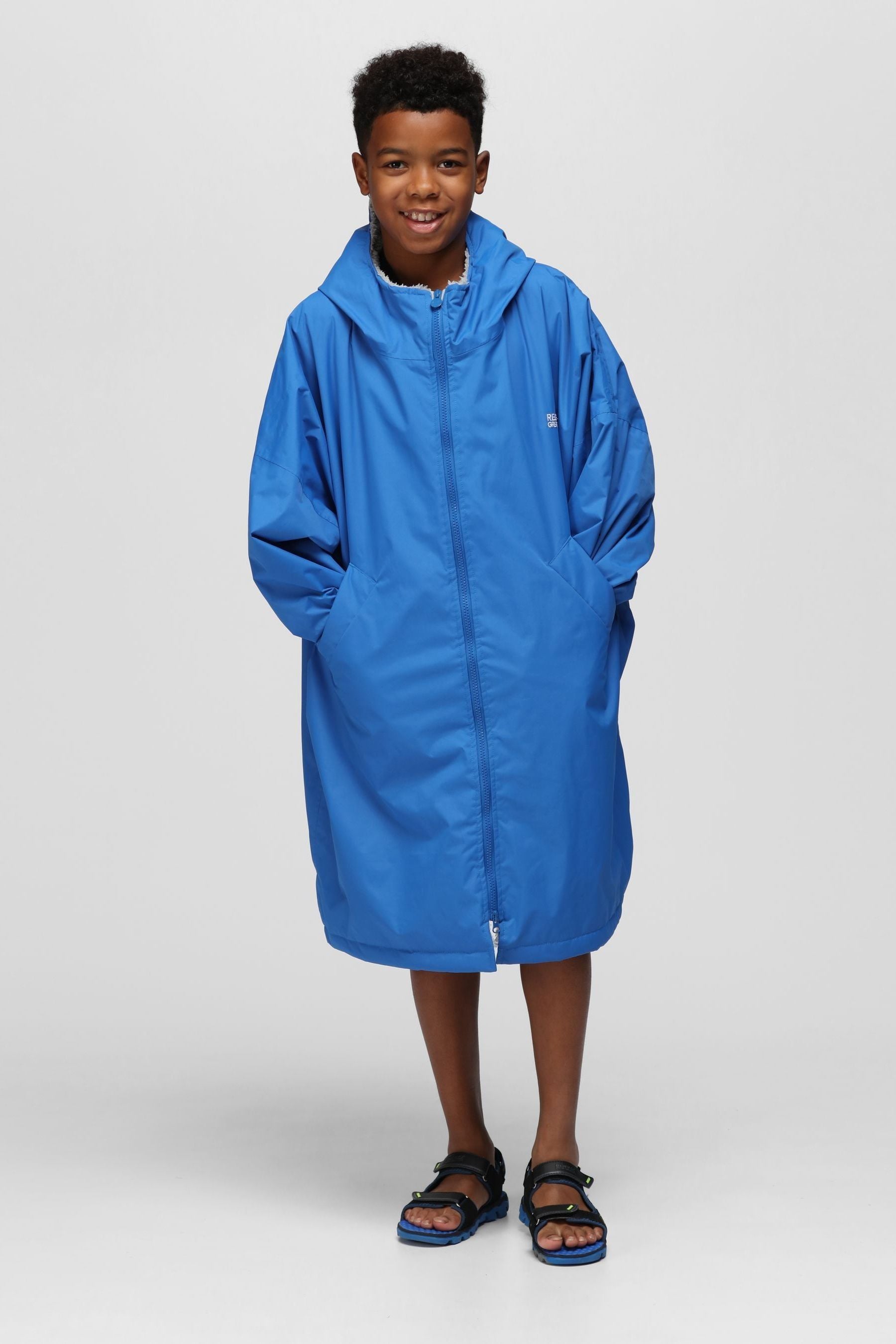 Детское непромокаемое пеленальное пальто Regatta, синий