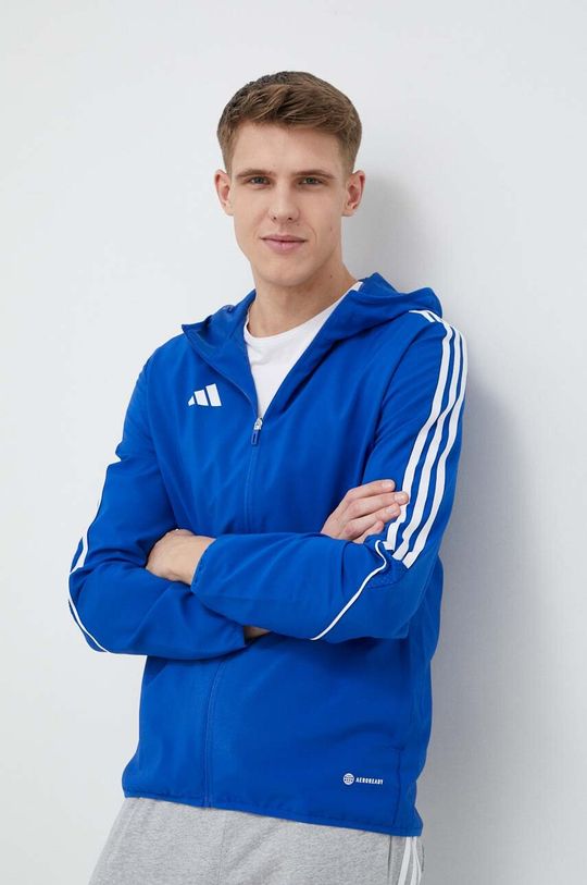Спортивная куртка Tiro 23 adidas, синий спортивная куртка tiro 23 adidas белый