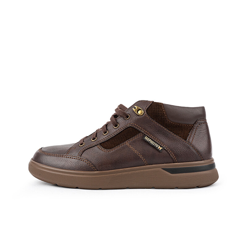 

Кроссовки MEPHISTO Lifestyle Shoes Men Mid-top Brown, коричневый