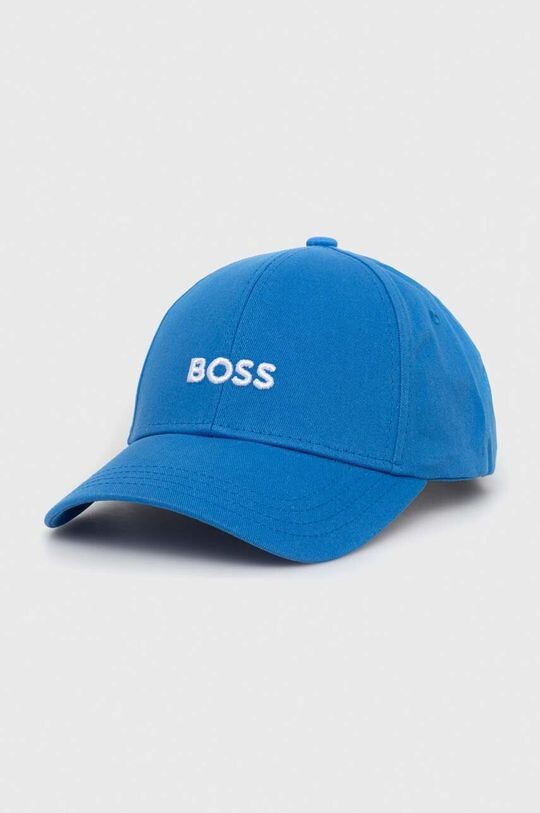 

Хлопковая бейсболка Boss, синий