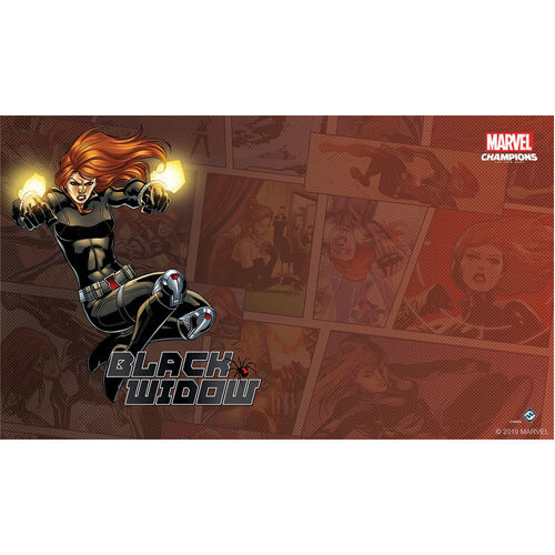 

Игровое поле Marvel Champions: Black Widow Game Mat Fantasy Flight Games