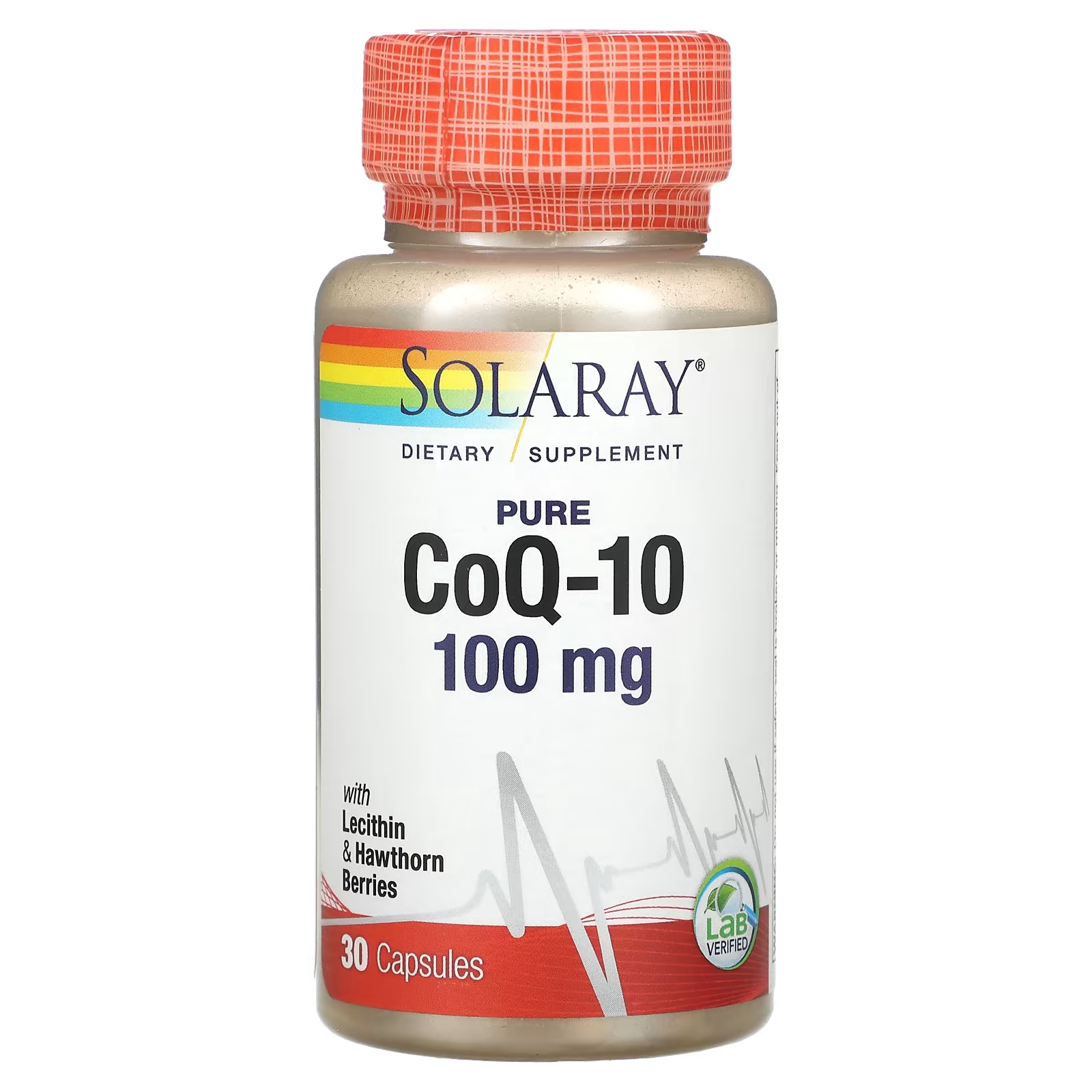 Solaray Pure CoQ10 100 мг 30 капсул swanson coq10 30 мг 120 капсул