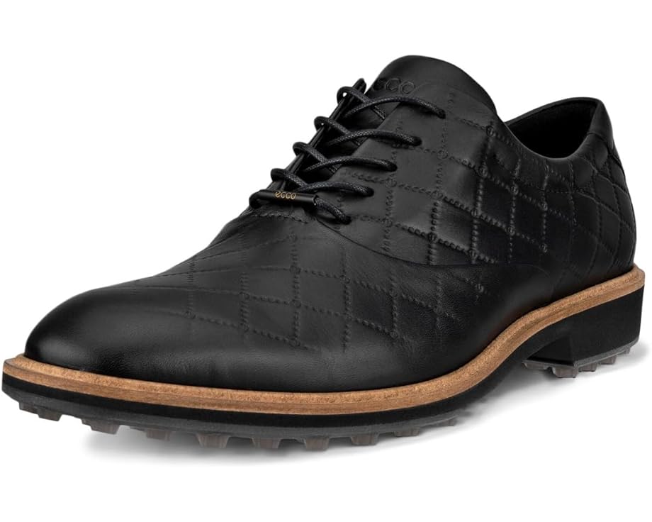 Кроссовки ECCO Golf Classic Hybrid Hydromax Golf Shoes, черный полуботинки ecco classic golf hybrid