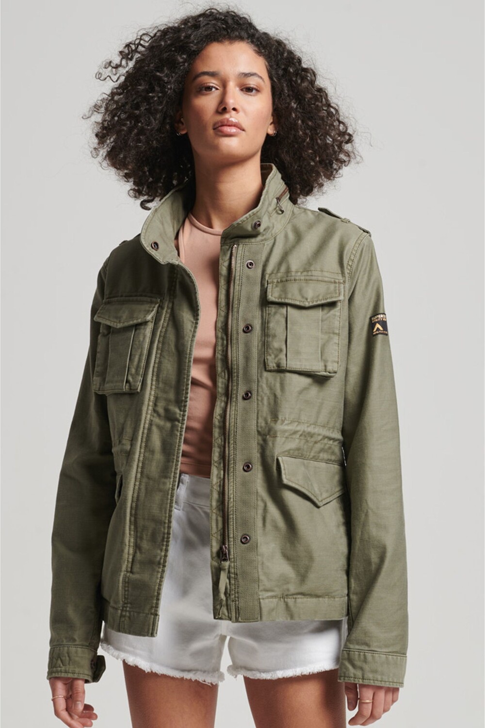 

Винтажная куртка M65 Superdry, зеленый