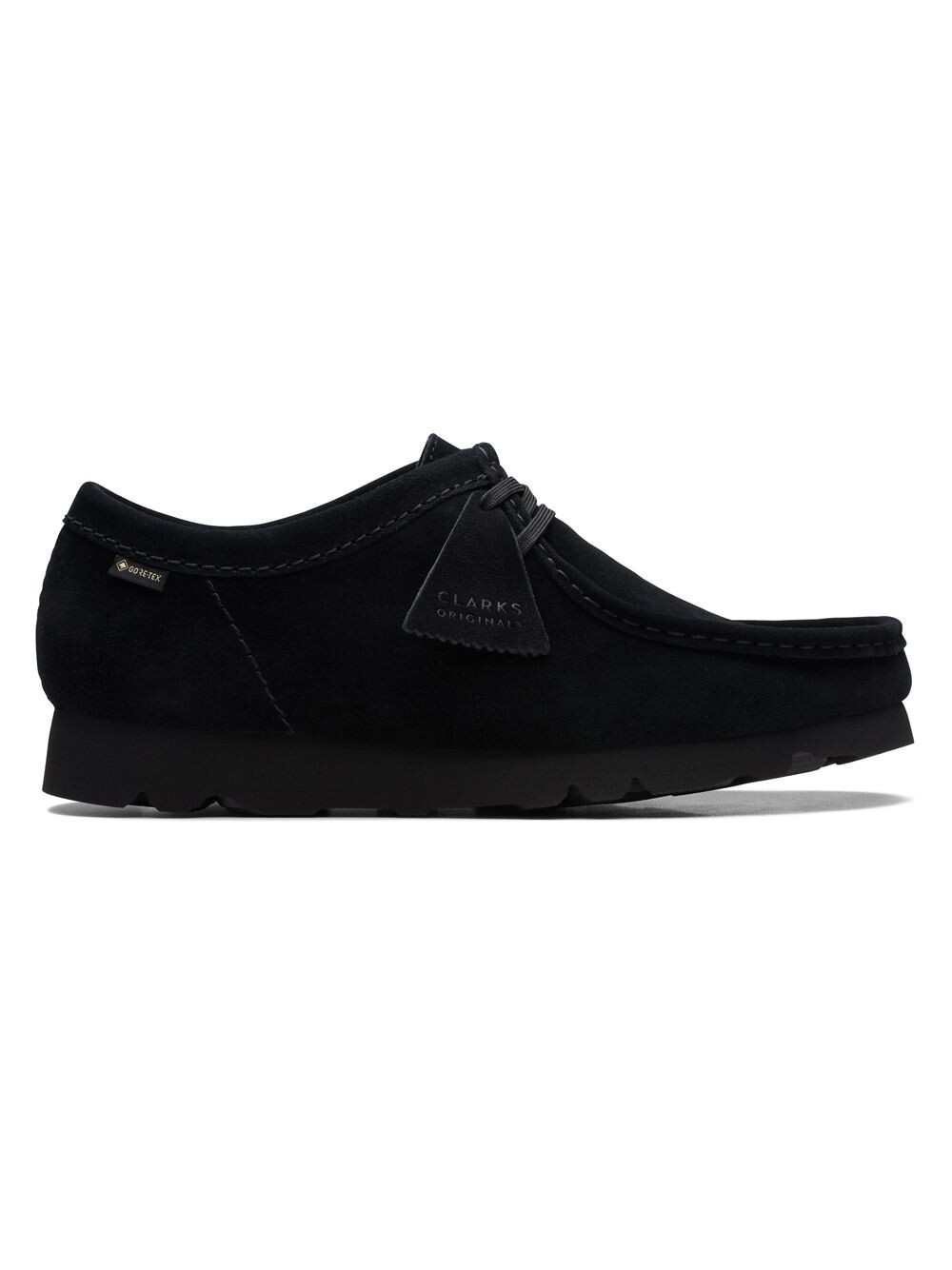 

Замшевые туфли Clarks Originals Wallabee Clarks, черный