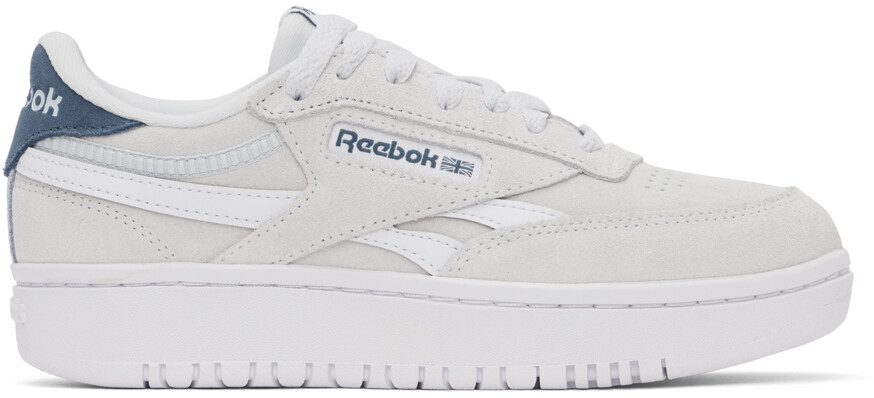 

Серые кроссовки Reebok Classics Club C Double Revenge