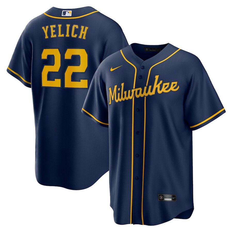 

Джерси Nike Milwaukee Brewers, нави