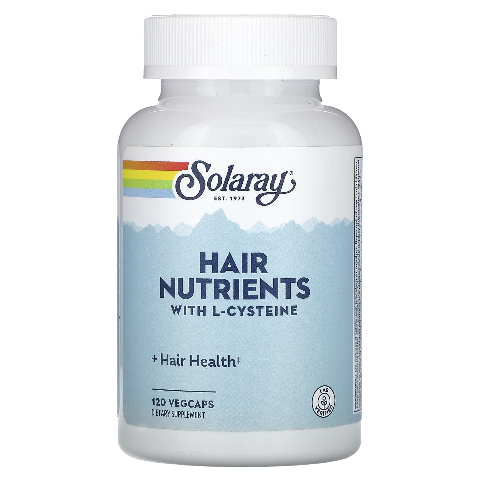 Solaray Питательные вещества для волос 120 вег капсул