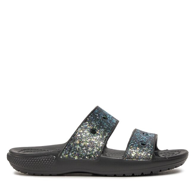 

Шлепанцы Crocs Classic Glitter Sandal Kids 207788 0C4, черный