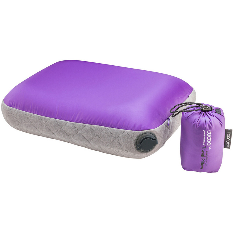 Сверхлегкая подушка Air-Core Cocoon, фиолетовый подушка дорожная airport котенок 26х25х8 см