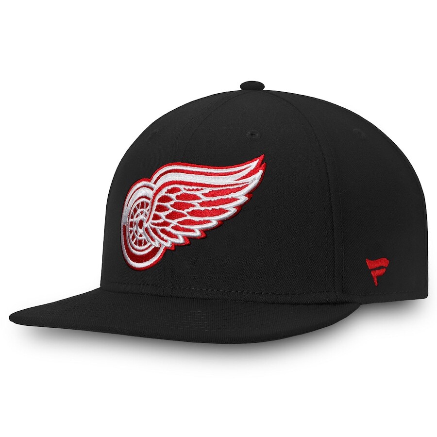 

Бейсболка Fanatics Branded Detroit Red Wings, черный