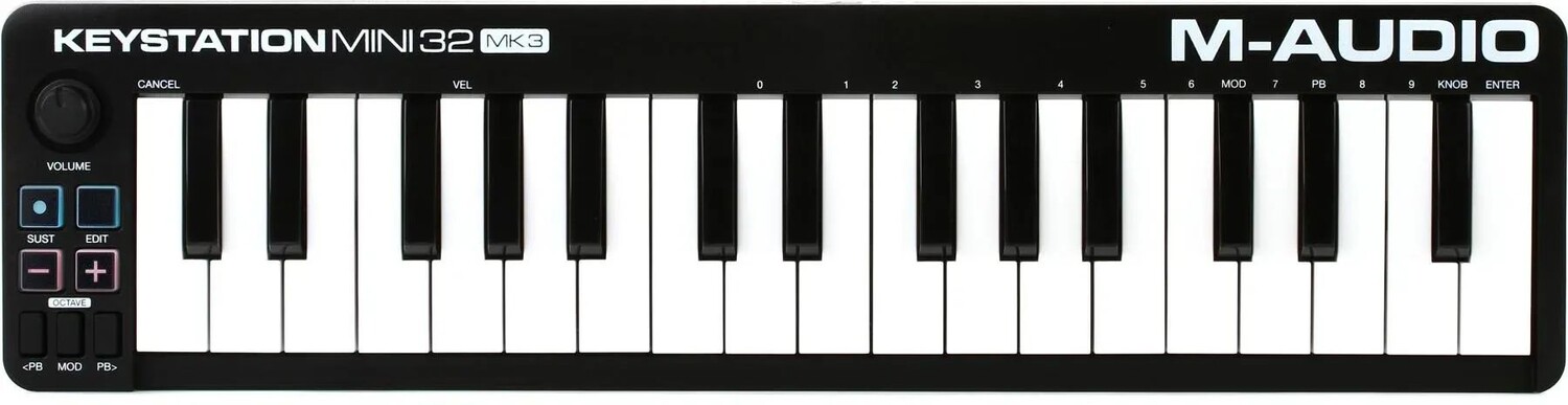 

M-Audio Keystation Mini 32 MK3 32-клавишный контроллер клавиатуры