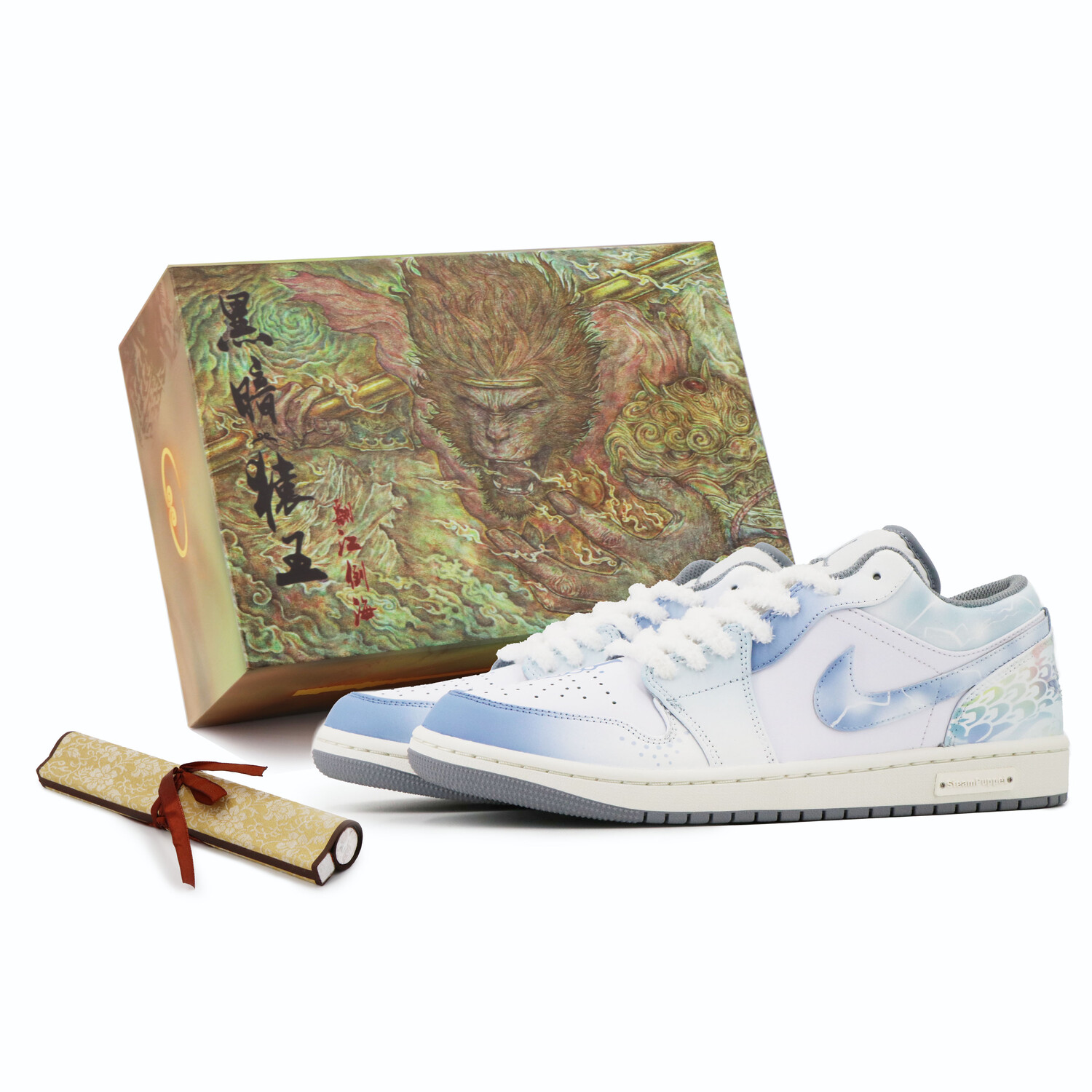 

Баскетбольные кроссовки Air 1 Vintage Men Low-Top White/Blue Jordan