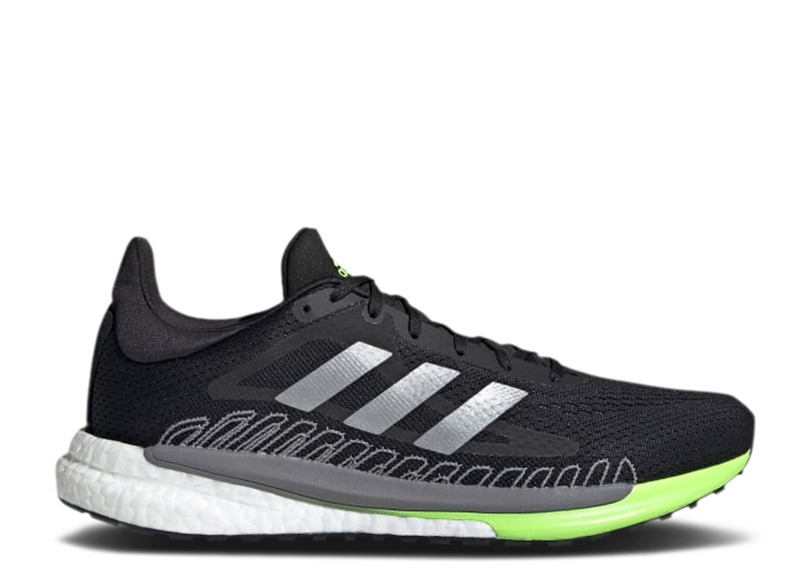 

Кроссовки adidas Solarglide 3 'Black Signal Green', черный