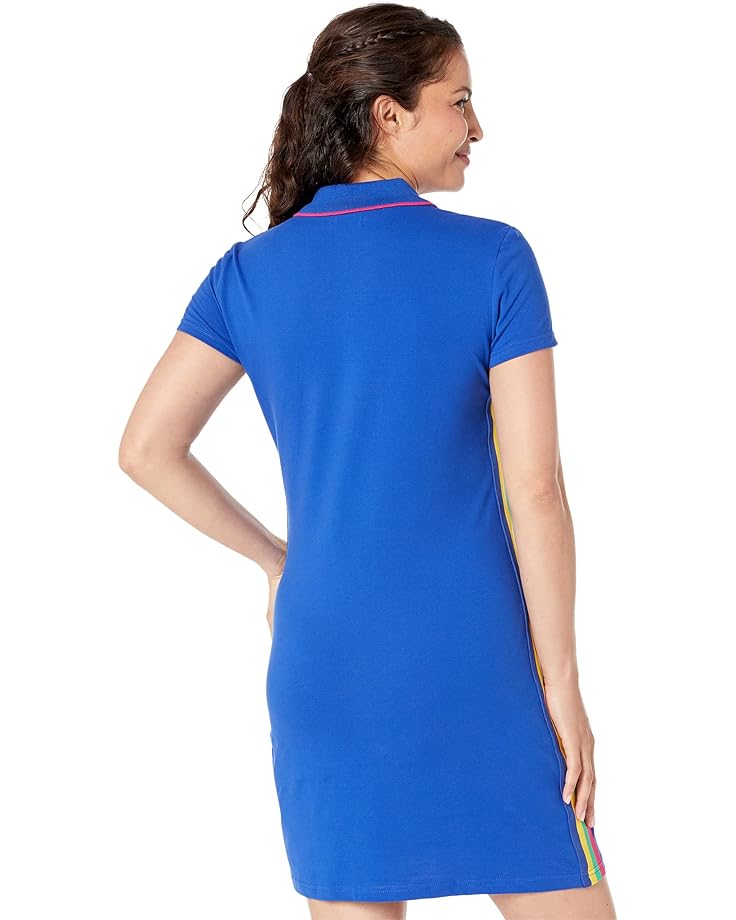 Платье U.S. POLO ASSN. Multi Side Stripe Polo Dress, цвет Blue Raft