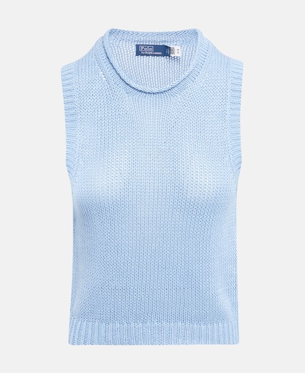 

Пуловер без рукавов Polo Ralph Lauren, синий