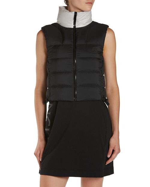 

Пуховик с контрастным воротником Pavin Moncler, цвет Black