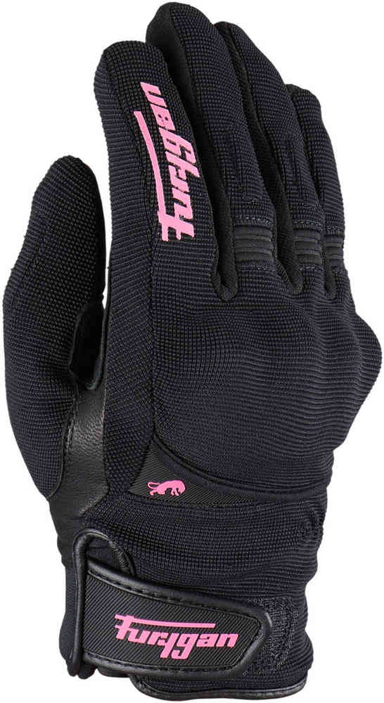Женские мотоциклетные перчатки Jet All Saison D3O Furygan, черный/розовый