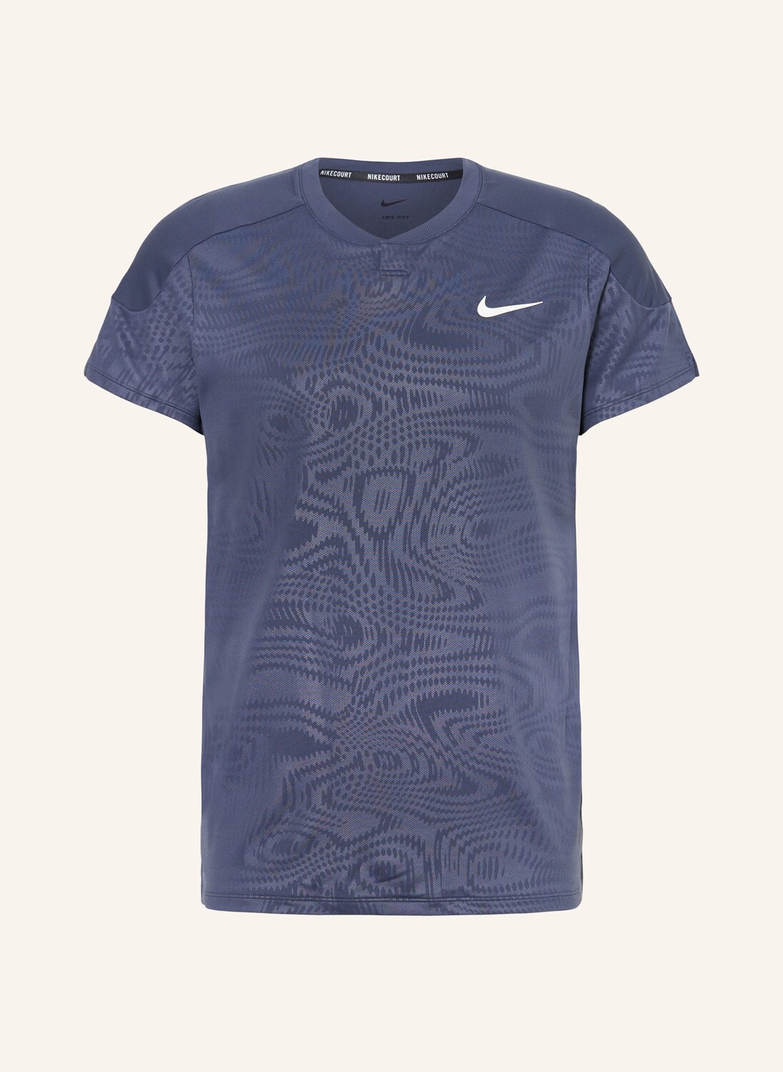

Футболка court slam dri-fit Nike, цвет BLAUGRAU/GRAU