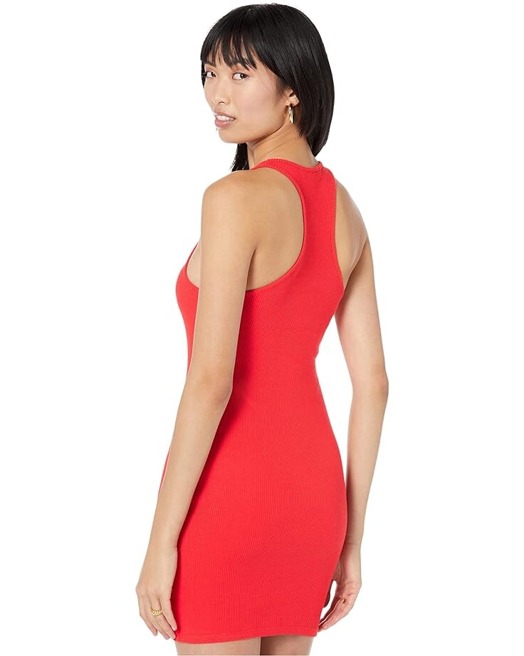 

Платье MANGO Ribi Dress, красный