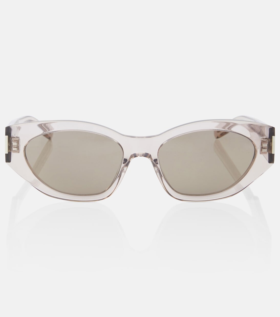 

Солнцезащитные очки «кошачий глаз» sl 638 Saint Laurent, белый