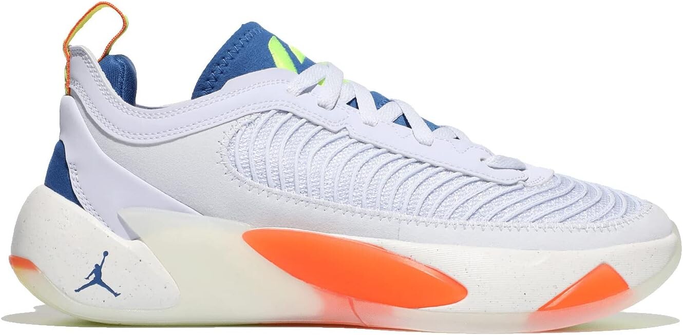 

Кроссовки Luka 1 Next Nature Jordan, цвет Football Grey/Volt/Dark Marina Blue/Sail