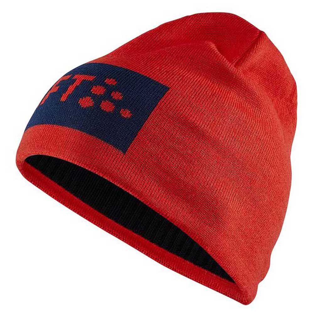 Шапка Craft Core Square Logo Knit, красный