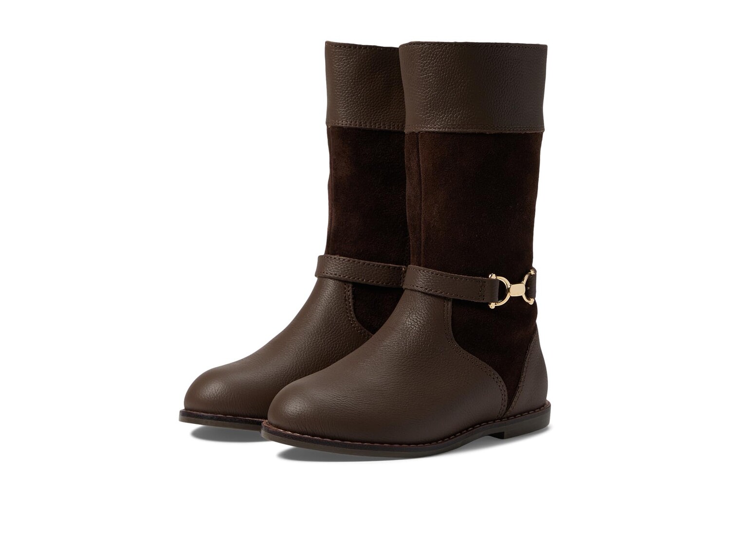 

Ботинки Janie and Jack Riding Boot (Toddler/Little Kid/Big Kid), коричневый