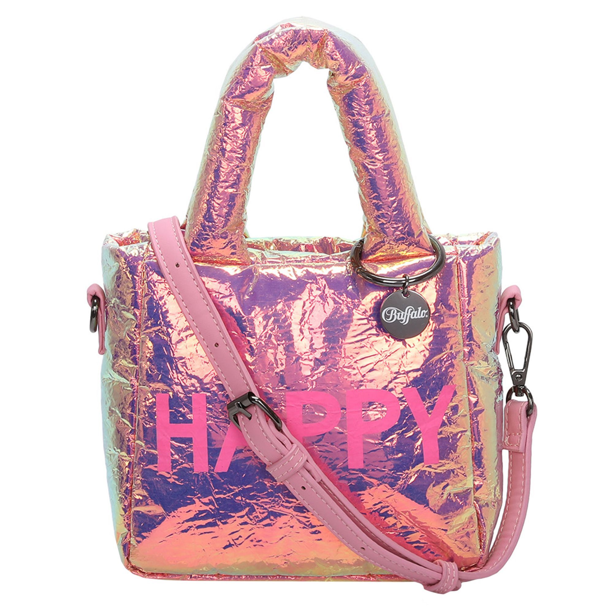 цена Сумка Buffalo Boxy07 Mini Bag Handtasche 17.5 cm, цвет happy happy