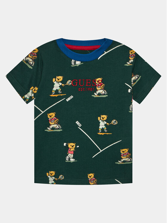 

Футболка стандартного кроя Guess, зеленый