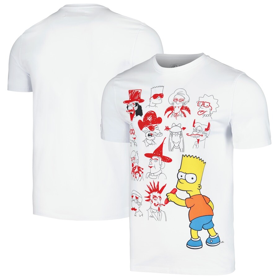 

Футболка с коротким рукавом Freeze Max The Simpsons, белый