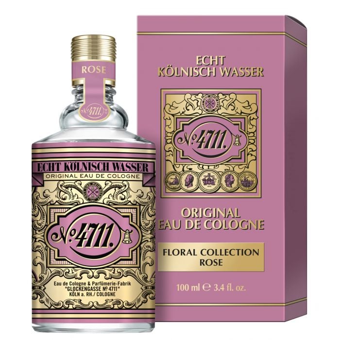 

Женская туалетная вода Eau de Cologne Floral Collection Rose 4711, EDC 100 ml + Gel 50 ml