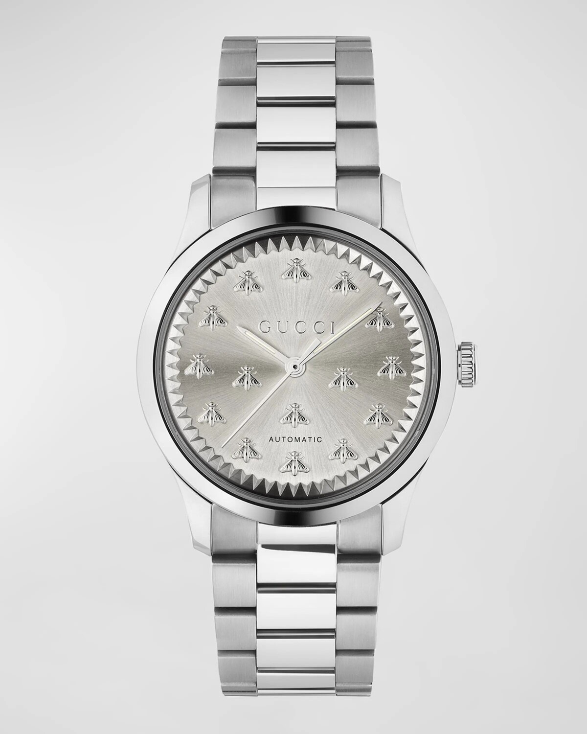 

Мужские автоматические часы G-Timeless Multibee, 38 мм Gucci, цвет Silver
