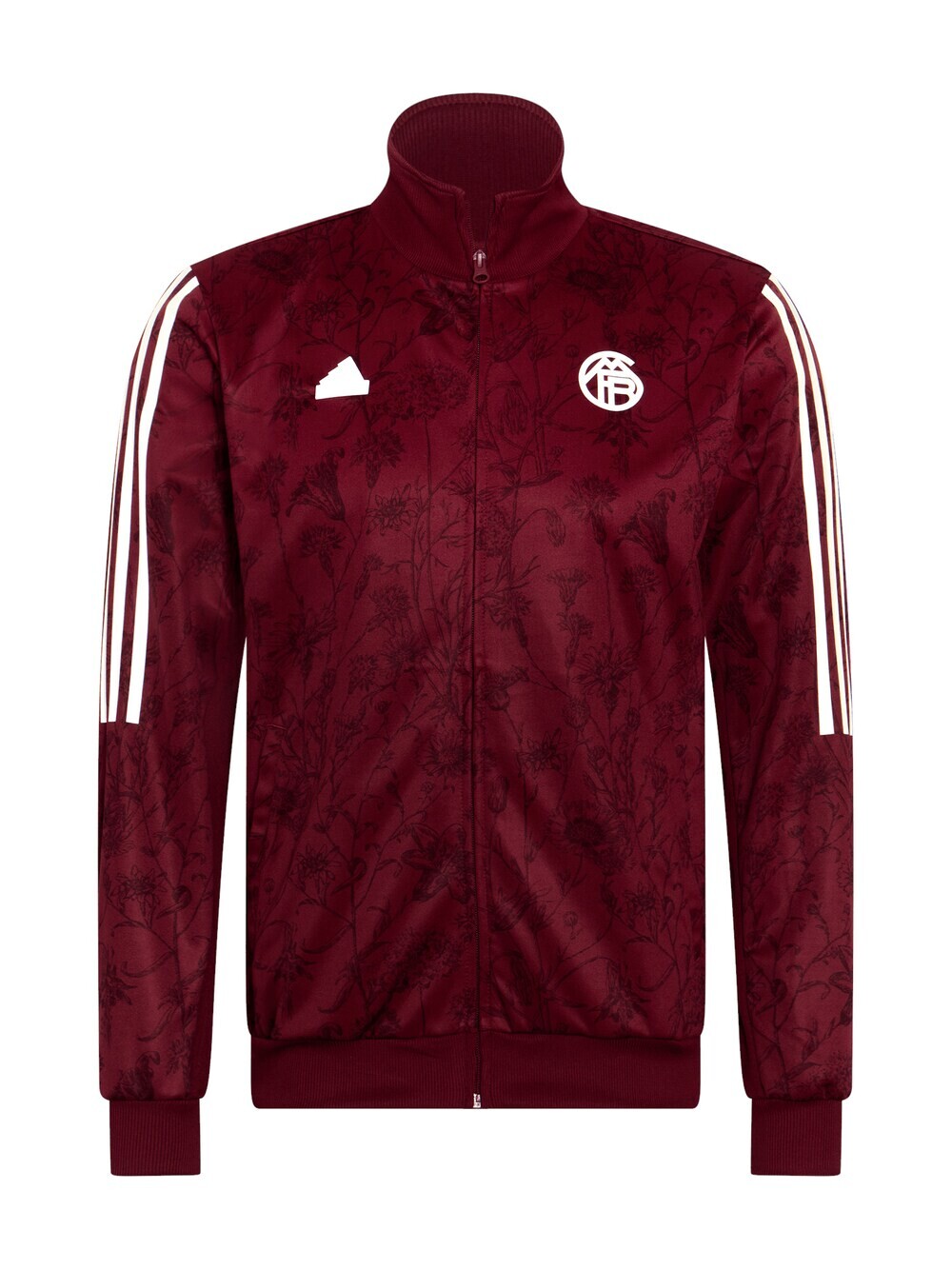 

Спортивная толстовка на молнии Adidas Lfstlr, бордо