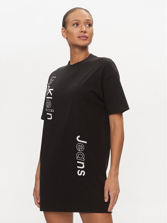 

Платье на каждый день oversize Calvin Klein, черный