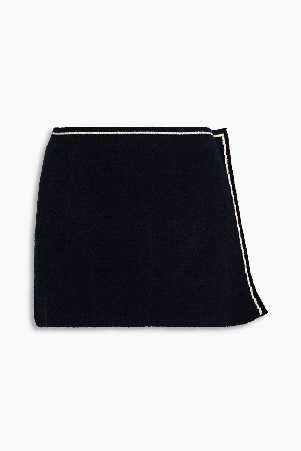 

Юбка мини вязки букле Sorbetto Jacquemus, темно-синий