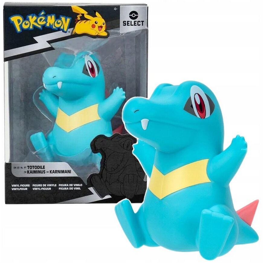 

Виниловая фигурка Тотодайла Покемон Jazwares Inna marka