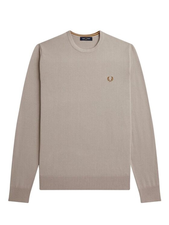 Свитер обычного кроя Fred Perry, бежевый