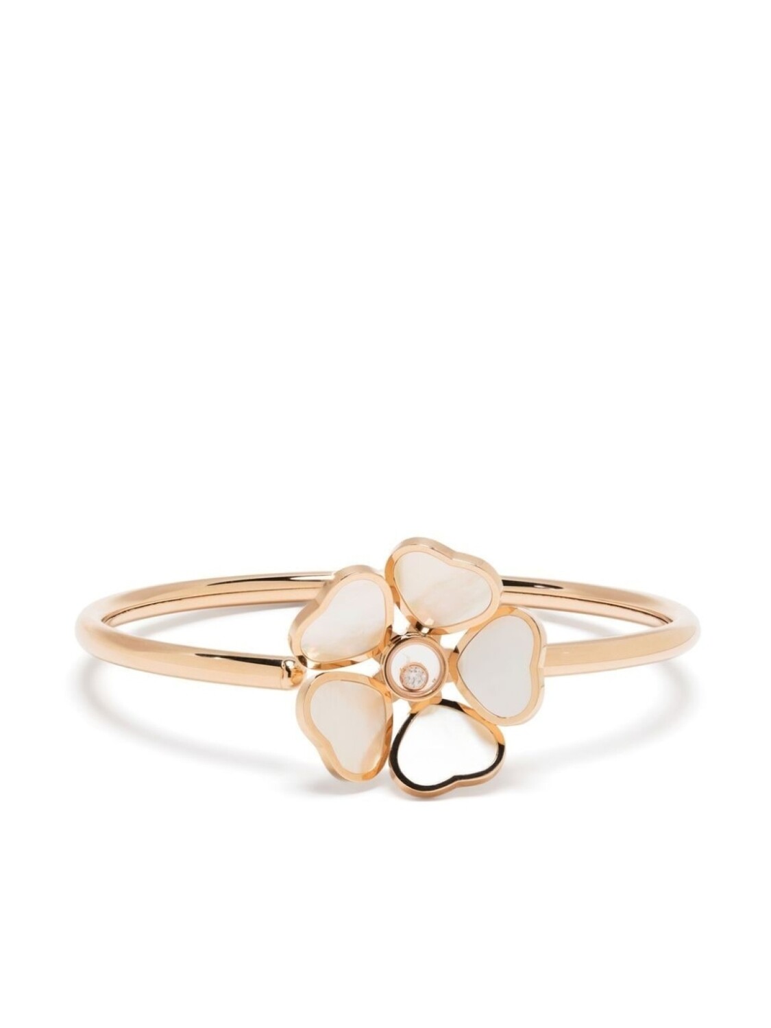 

Браслет Happy Hearts из розового золота с жемчугом Chopard, золотой