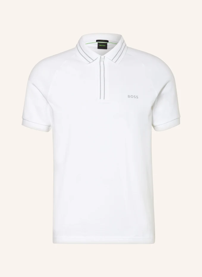 

Рубашка-поло из джерси paule slim fit Boss, белый
