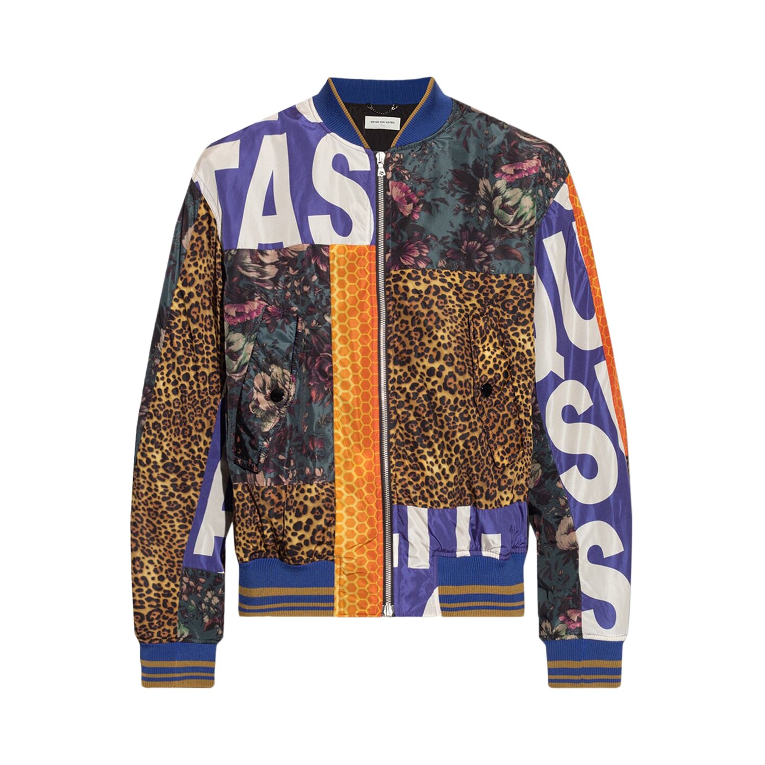 

Куртка Dries Van Noten Verso Tris Bomber Blue