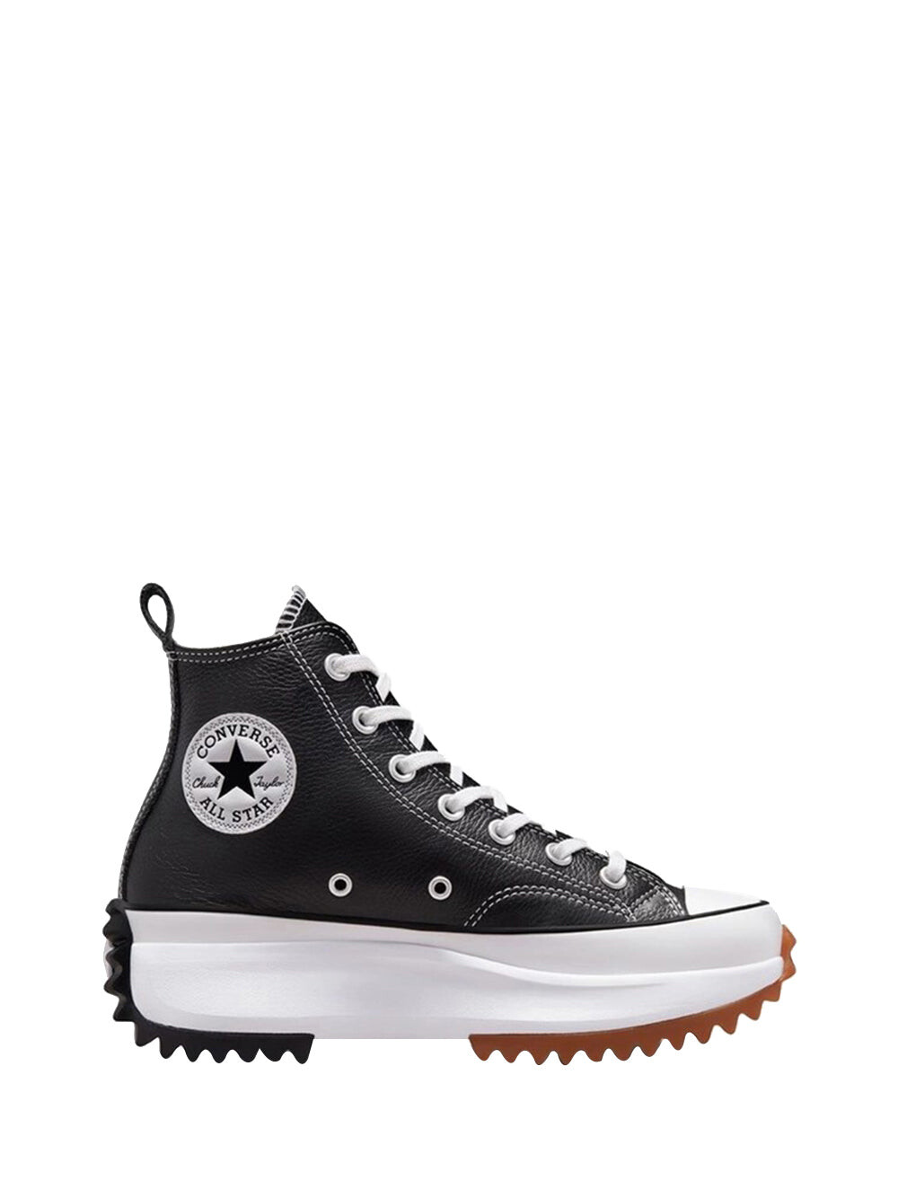 

Женские кроссовки run star hike hi черный/белый Converse