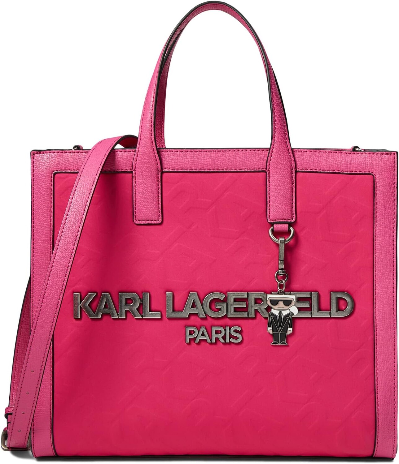 

Сумка-тоут Karl Lagerfeld Paris Nouveau Tote, цвет Fuchsia