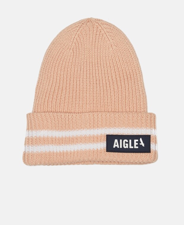 

Вязаная шапка Aigle, роза