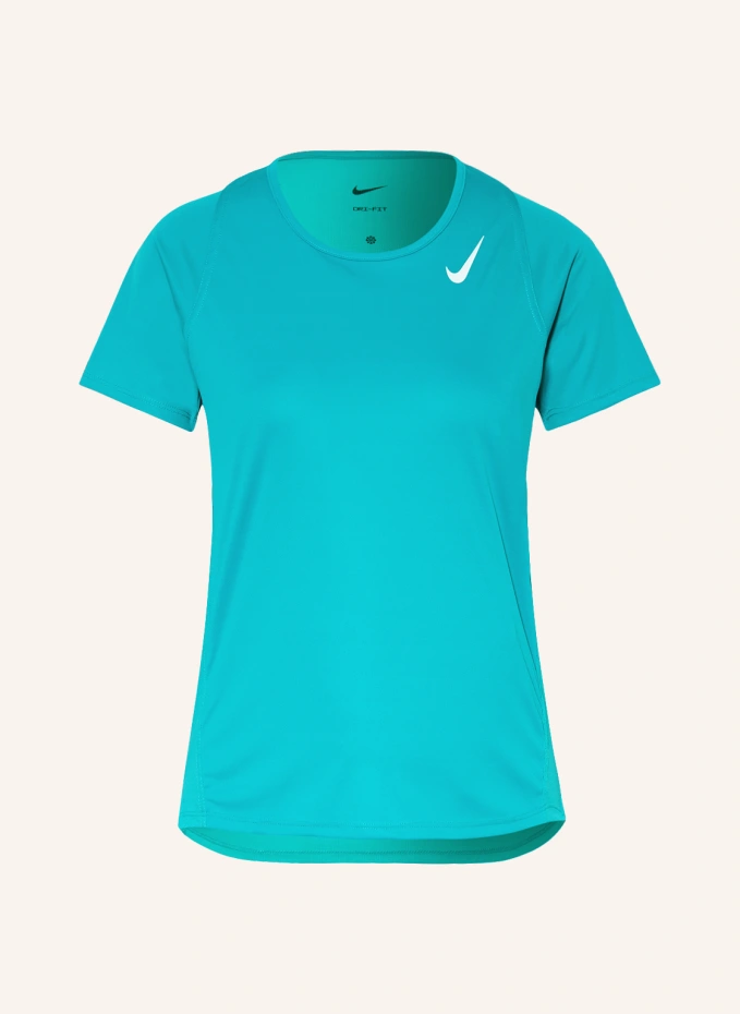 

Беговая рубашка dri-fit race Nike, бирюзовый