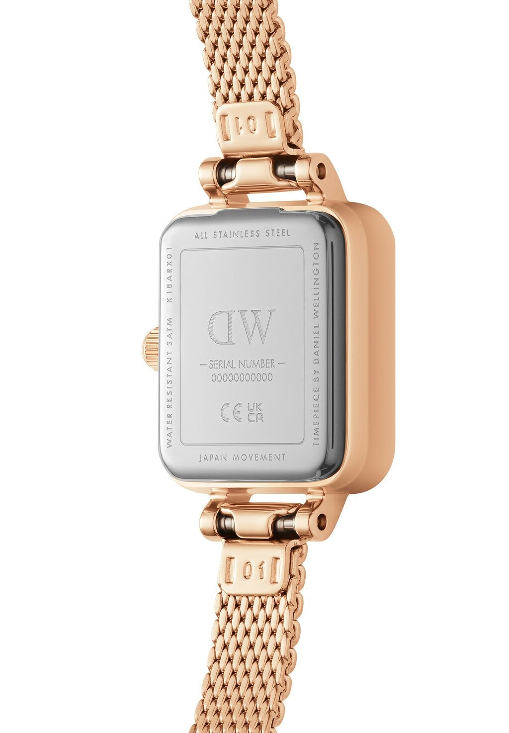 

Часы Quadro Daniel Wellington, розовое золото