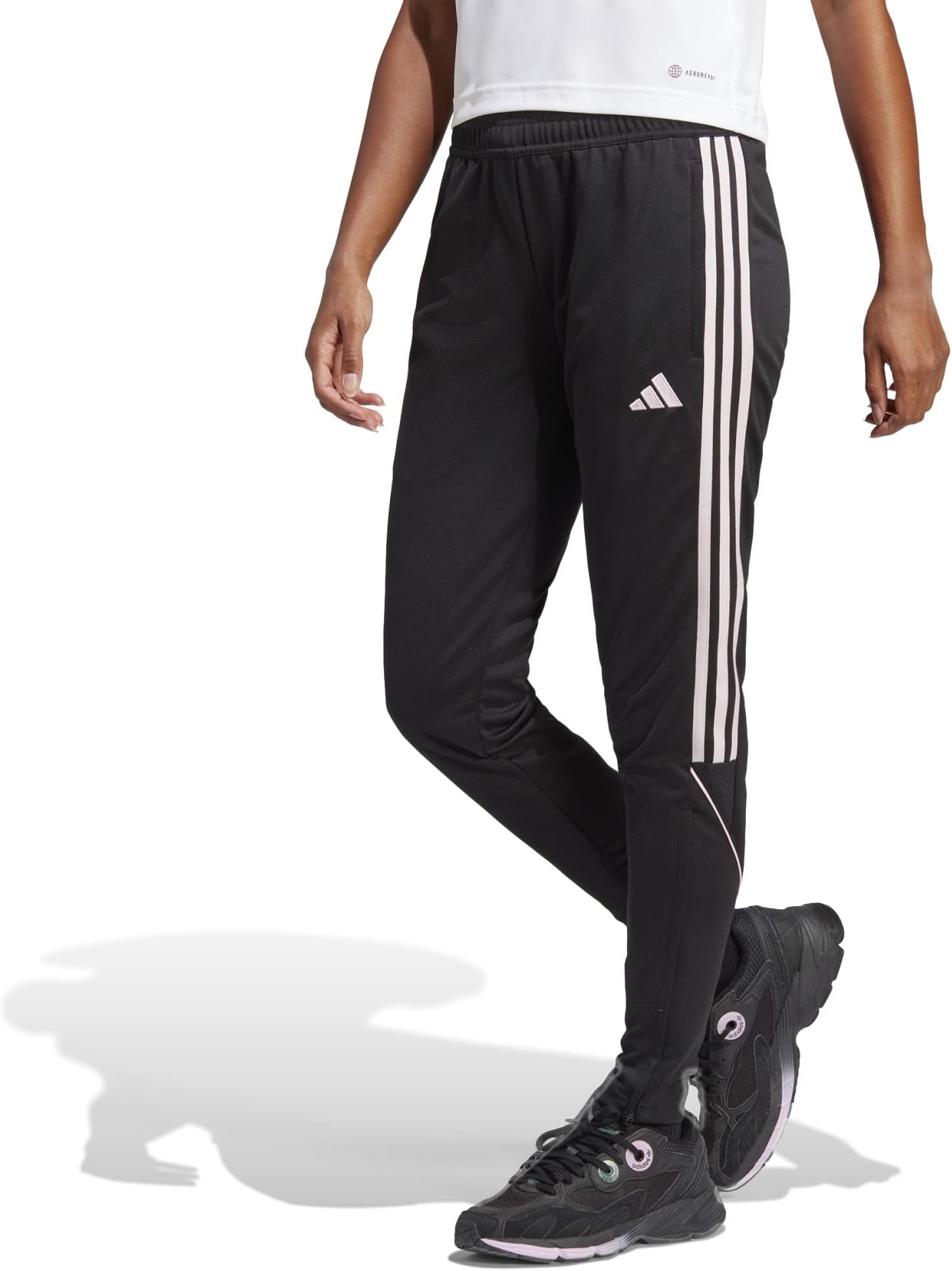 

Брюки Тиро adidas, цвет Black/Clear Pink